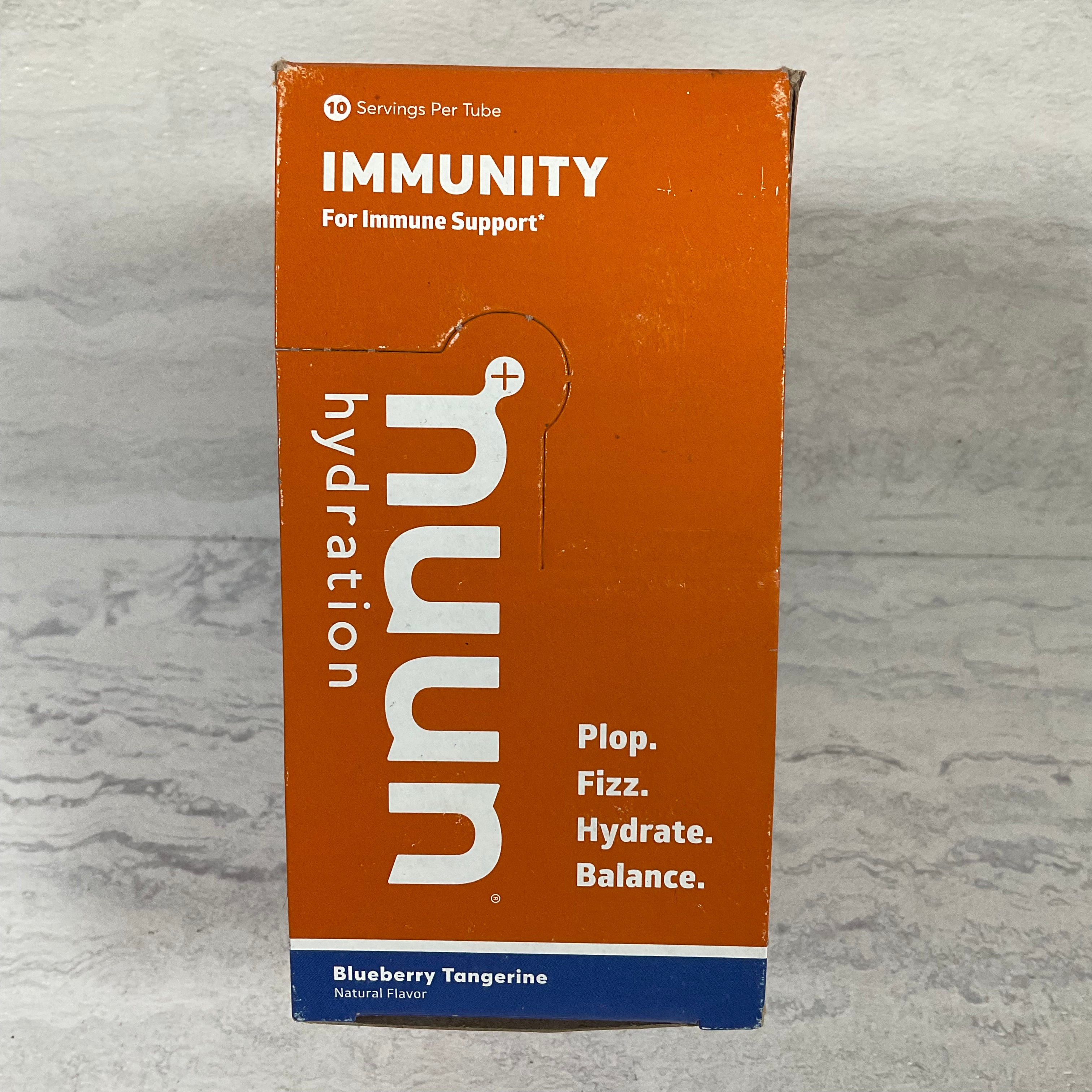 Nuun Immunity Hydration Tablets Blueberry Tangerine, 80 servings Exp 05/21 (7198086594798)